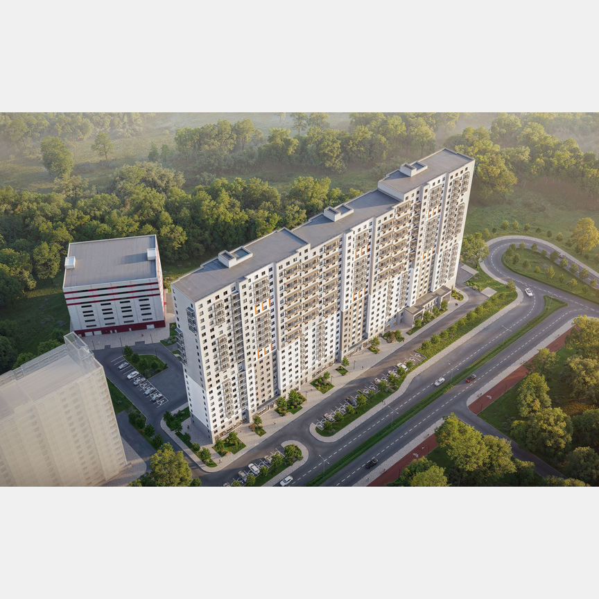 2-к. квартира, 58,6 м², 19/22 эт.