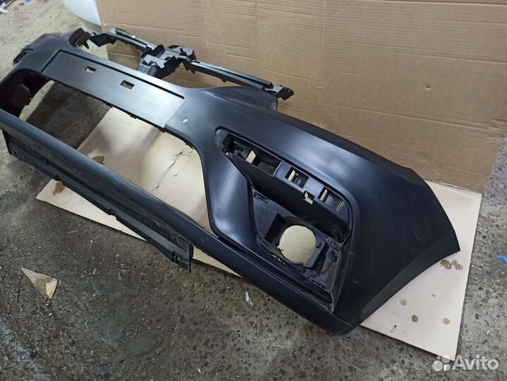 Бампер передний Renault Logan 2 рестайлинг