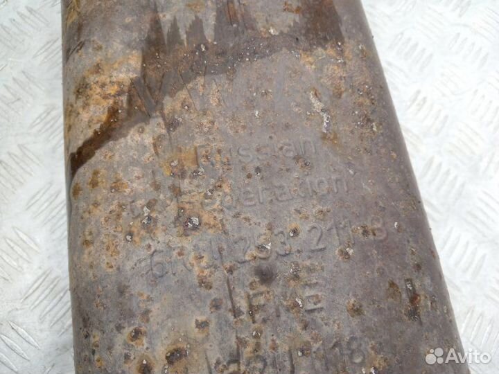 Резонатор Skoda Rapid NH3 1.6 CFN 105Л.С. лифтбек