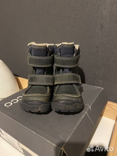 Зимние ботинки ecco 22-23 размер