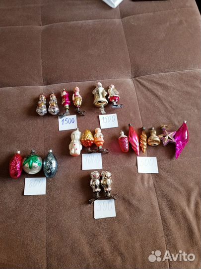 Елочные игрушки СССР