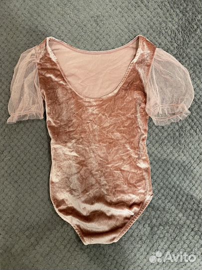 Бархатное боди Zara на девочку