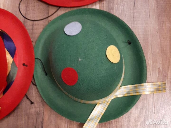 Шляпки для тематической вечеринки, 5шт