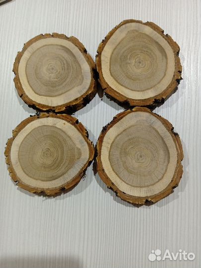 Спил дубовый, набор 11шт