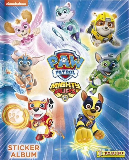 Наклейки Щенячий патруль panini