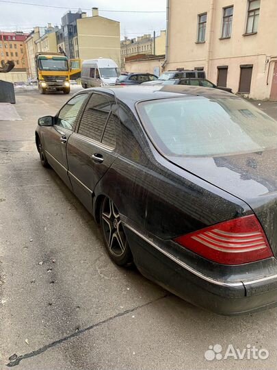 Mercedes-Benz S-класс 3.7 AT, 2003, 300 000 км