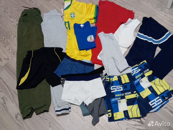 Одежда для мальчика пакетом 8-9 лет
