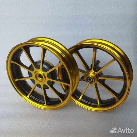 Литые диски к-т Honda DioZX-28/35 диск.торм