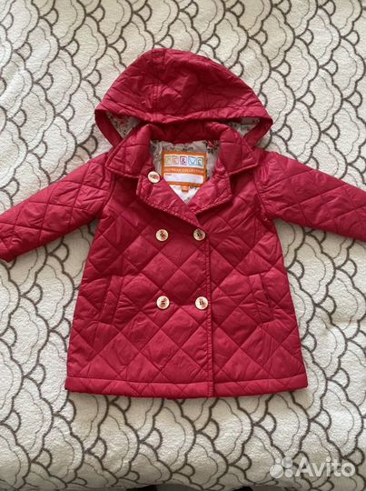 Куртка- плащ на девочку 80-86р