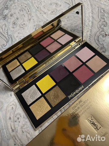 Палетка теней YSL