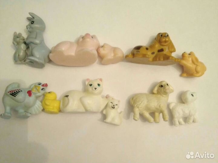 Животные с детьм киндер 90-е