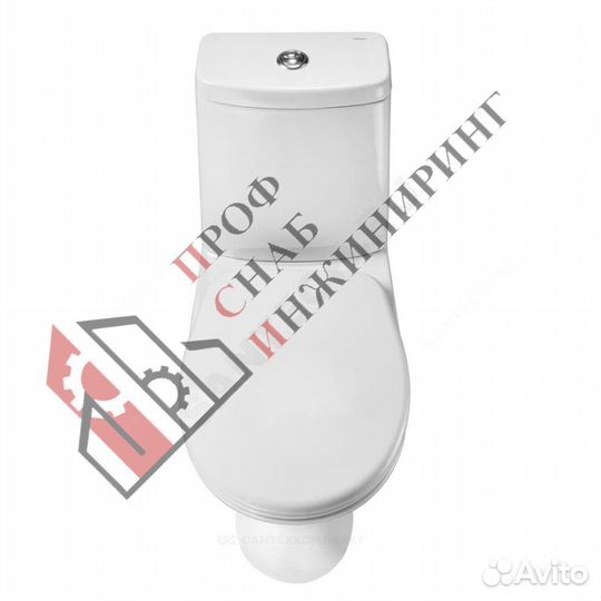 Унитаз-компакт горизонтальный выпуск нижний подвод