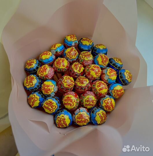 Букет из Чупа-Чупсов