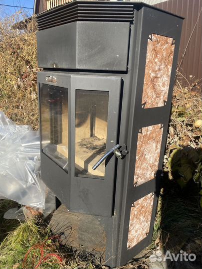 Печь камин нмк Сибирь 12 квт