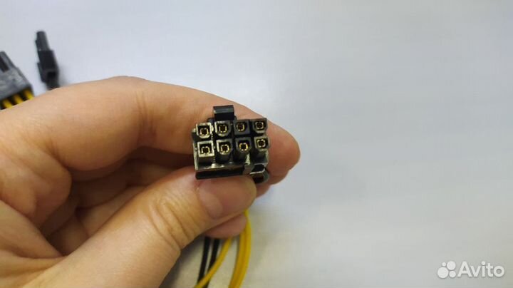 Переходник питания 6 pin на 2*8 pin (6 pin+2 pin)