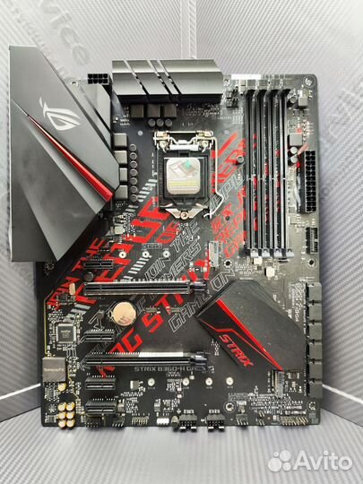 Материнская плата 1151v2 Asus Rog Strix B360-H Gam