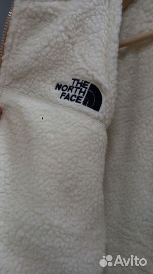 Куртка the north face барашек двусторонняя