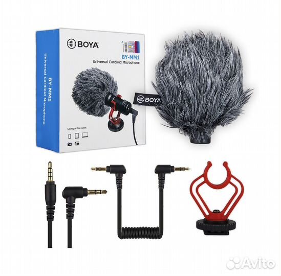 Накамерный микрофон Boya By-mm1