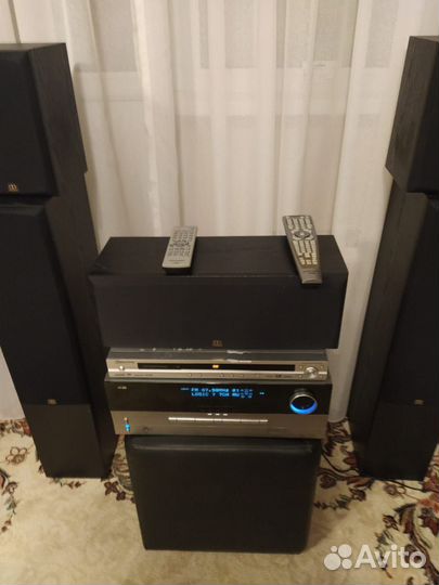 Ресивер Harman Kardon и колонки Monitoraudio