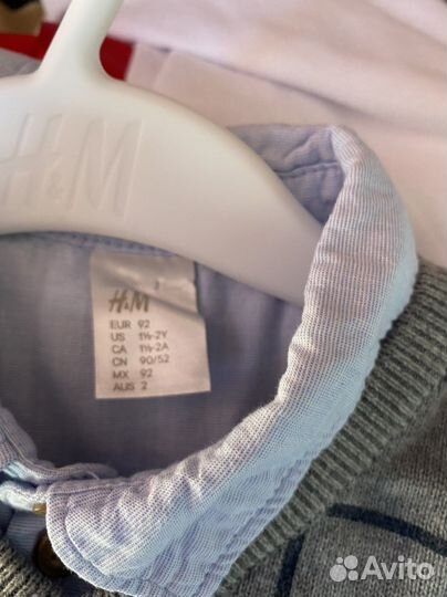 Рубашка с жилеткой H&M