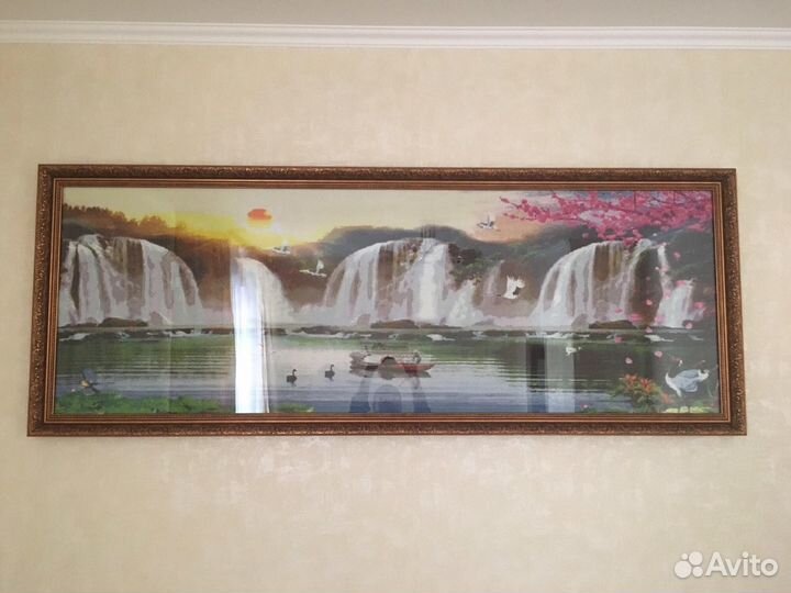 Картина вышитая крестом