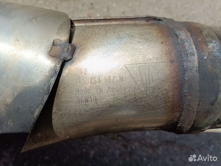 Насадка на глушитель Порше Кайен 957