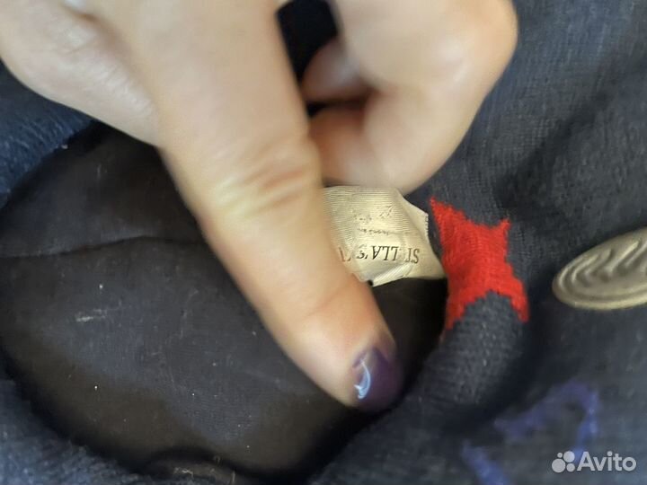 Stella mccartney 54 шапка зима с мехом натурал