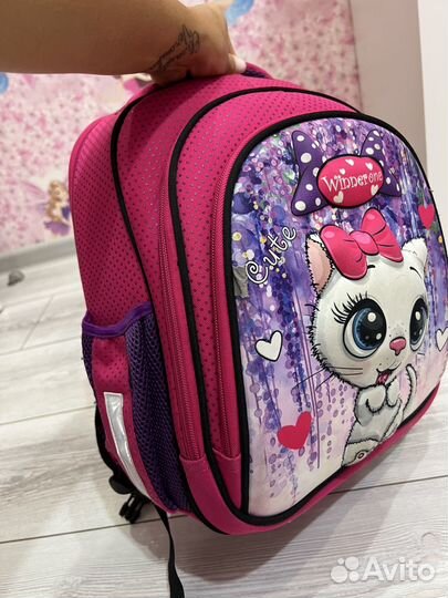Рюкзак/порфель школьный для девочки 3D