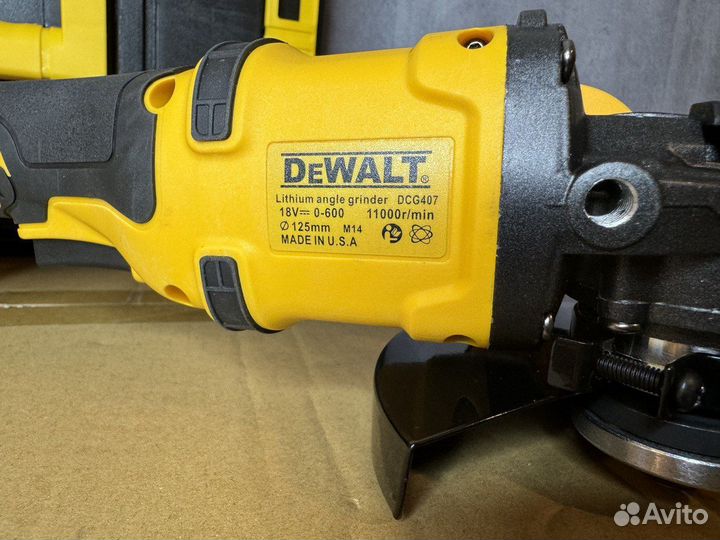 Новый набор DeWalt 2в1 Болгарка+Гайковерт 2 АКБ