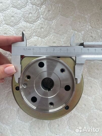 Магнит\Ротор генератора на мопед Альфа 6 катушек