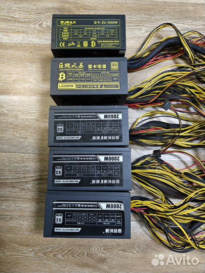 Блоки питания 2000W (2кВт)