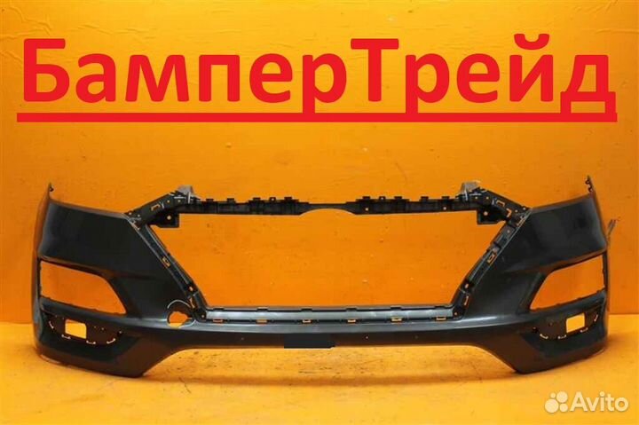 Бампер передний на Huyndai tucson 2018