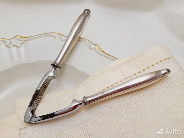 Орехокол. Посеребрение+сталь