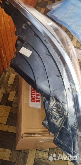 Фара на hyundai solaris 1 рестайлинг