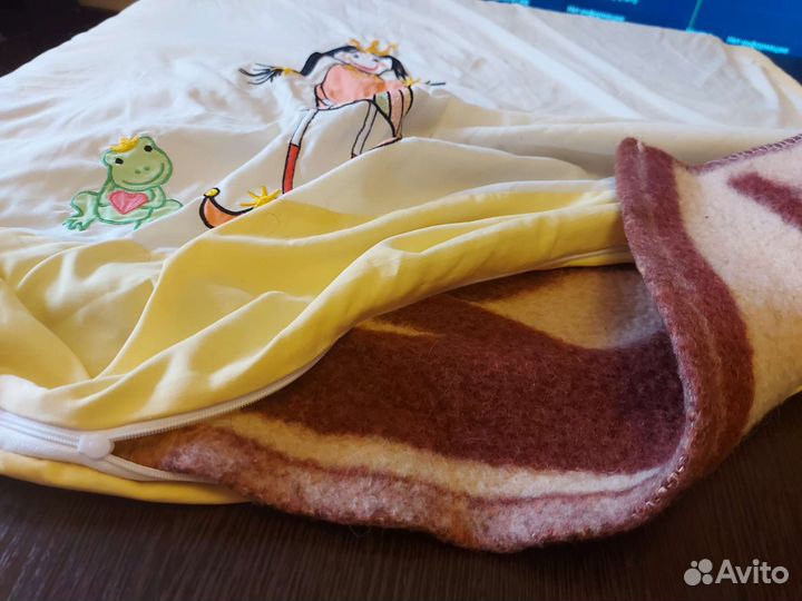 Одеяло детское шерстяное