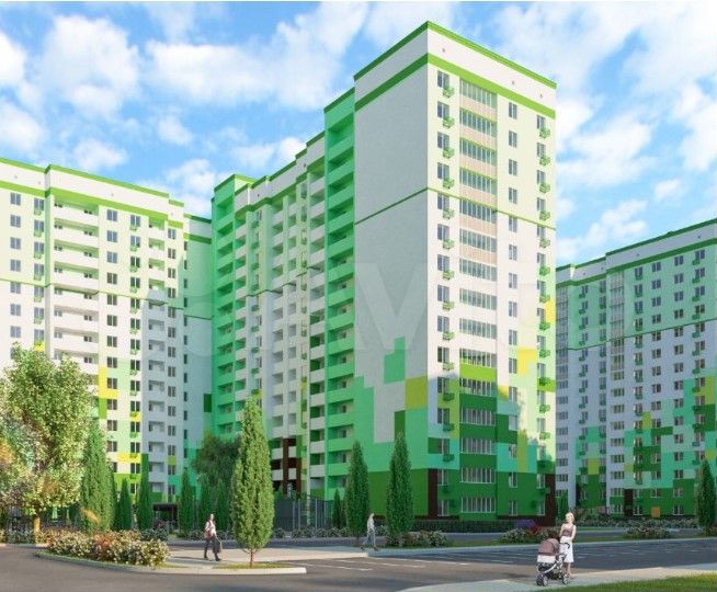 2-к. квартира, 62 м², 11/15 эт.