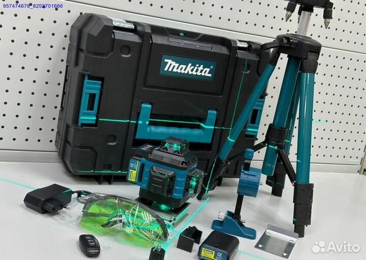 Лазерный уровень с треногой Makita (Арт.39861)