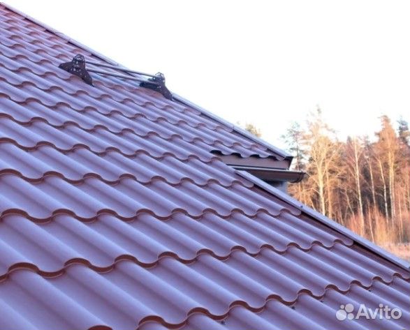 Металлочерепица Grand Line Kredo, 0,45 PE Zn 100