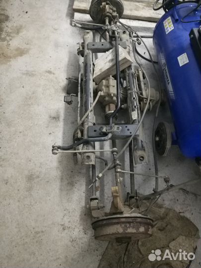 Duster задний подрамник