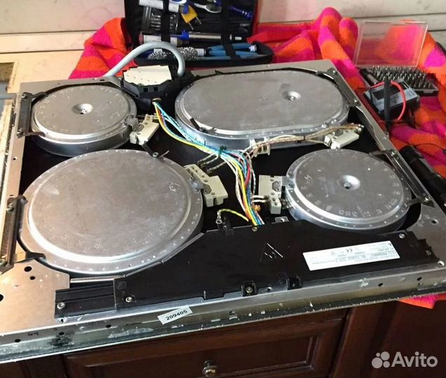 Ремонт индукционных плит и варочных панелей