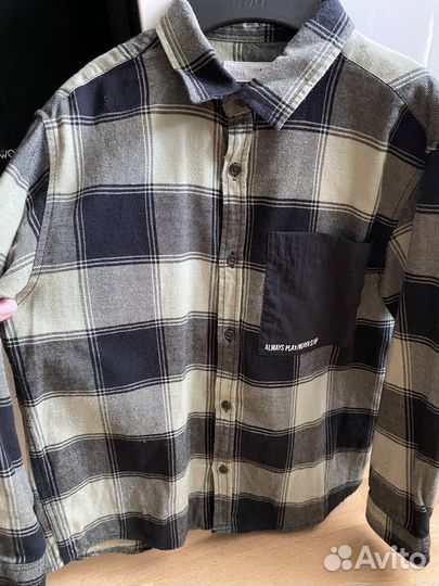 Рубашка zara для мальчика 134