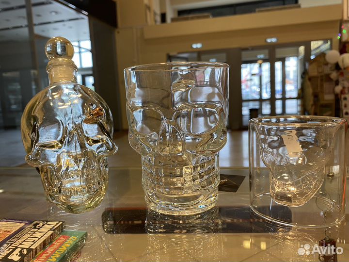 Кружка череп, штоф череп