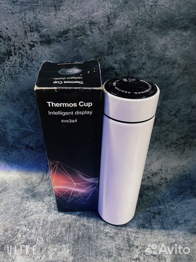 Термос с датчиком температуры, 0.5 л