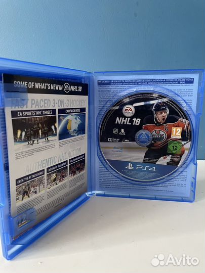 Игры ps4 NHL 18, Uncharted 4, The Last of Us