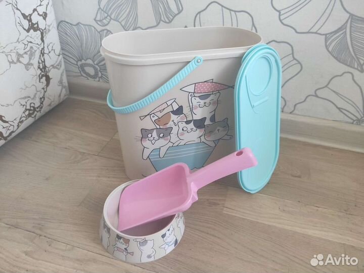 Контейнер для сухого корма, набор