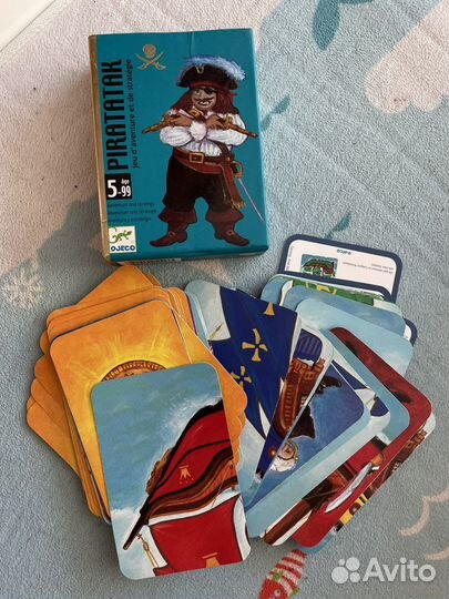 Djeco Пират карточная игра