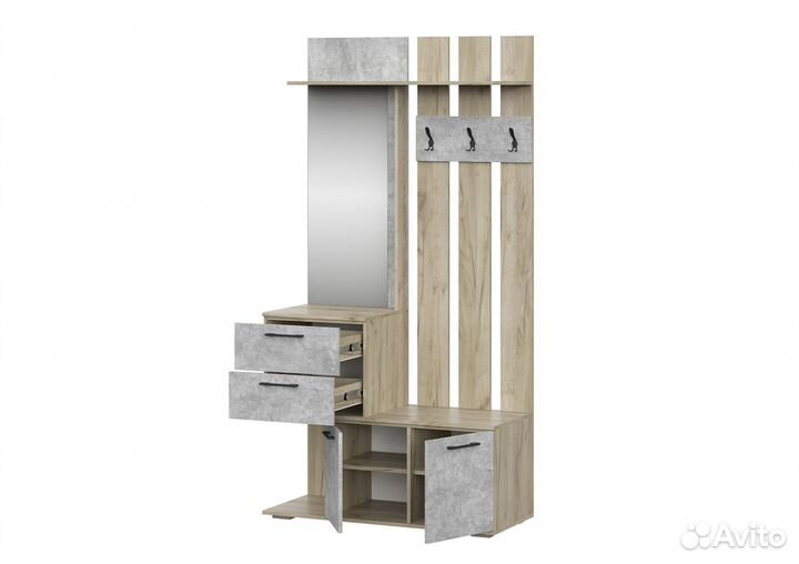 Прихожая Бостон 190см Лофт