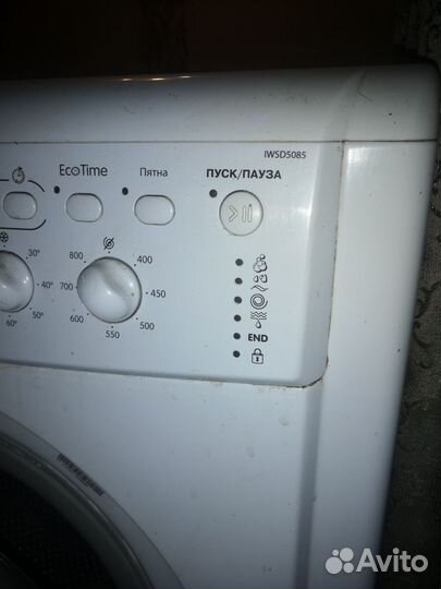Стиральная машина indesit iwsd 5085 загрузка 5кг