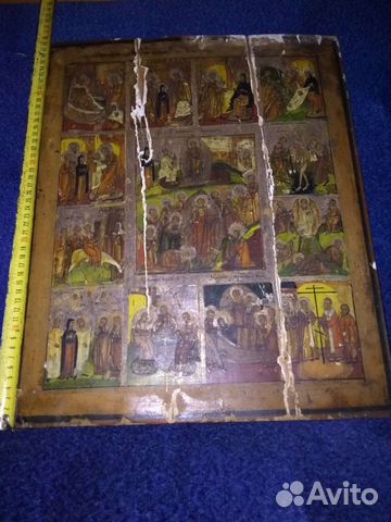 Старинная икона 18 век