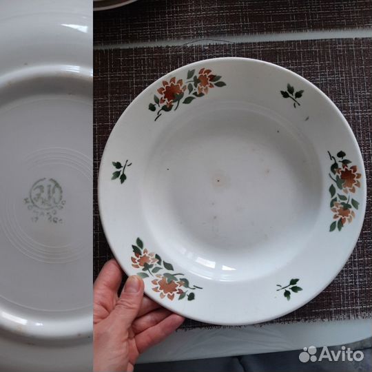 Тарелки Дулево, зик, Moritz Zdekauer 1950-70гг